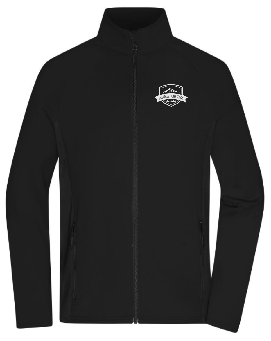 Herren Stretch Fleece Jacke